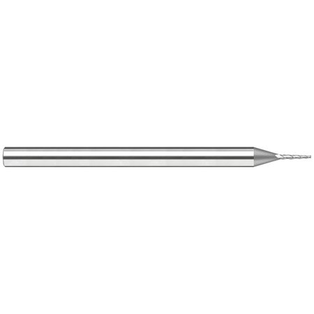 HARVEY TOOL Miniature End Mill - 4 Flute - Ball 0.1562" (5/32) Cutter DIA x 0.4700" Length of Cut 989662